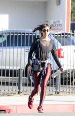 NINA DOBREV Heading to a Gym in Los Angeles 12/05/2017