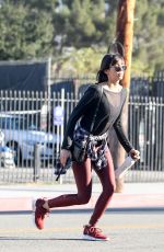 NINA DOBREV Heading to a Gym in Los Angeles 12/05/2017