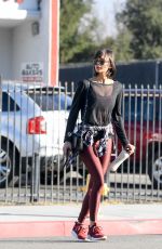 NINA DOBREV Heading to a Gym in Los Angeles 12/05/2017