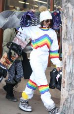 NINA DOBREV Out and About in Aspen 12/30/2017