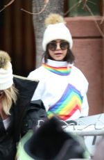 NINA DOBREV Out and About in Aspen 12/30/2017