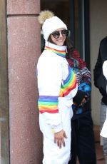 NINA DOBREV Out and About in Aspen 12/30/2017