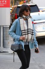 NINA DOBREV Shopping at Rodeo Drive in Beverly Hills 12/19/2017