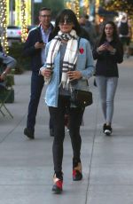 NINA DOBREV Shopping at Rodeo Drive in Beverly Hills 12/19/2017