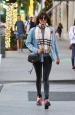 NINA DOBREV Shopping at Rodeo Drive in Beverly Hills 12/19/2017