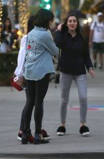 NINA DOBREV Shopping at Rodeo Drive in Beverly Hills 12/19/2017