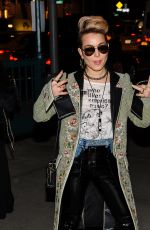 NOOMI RAPACE Night Out in New York 11/30/2017