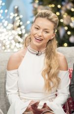 OLA JORDAN at Lorraine Show in London 12/20/2017