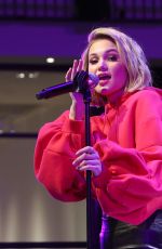 OLIVIA HOLT Performs at Atrium Holiday Concert Series in Century City 12/14/2017