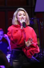 OLIVIA HOLT Performs at Atrium Holiday Concert Series in Century City 12/14/2017