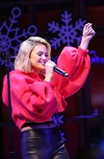 OLIVIA HOLT Performs at Atrium Holiday Concert Series in Century City 12/14/2017