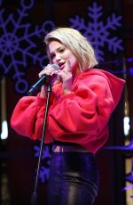 OLIVIA HOLT Performs at Atrium Holiday Concert Series in Century City 12/14/2017