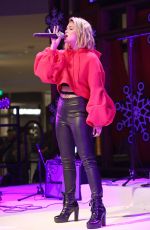 OLIVIA HOLT Performs at Atrium Holiday Concert Series in Century City 12/14/2017