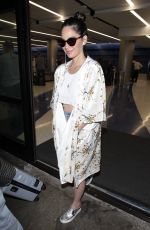 OLIVIA MUNN at Los Angeles International Airport 12/11/2017