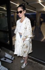OLIVIA MUNN at Los Angeles International Airport 12/11/2017