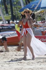 OLIVIA MUNN in Swimsuit at a Beach i Hawaii 12/09/2017