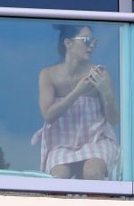 OLIVIA MUNN Out Relaxes in Miami 12/26/2017