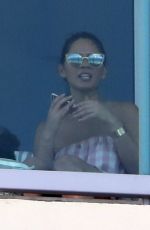 OLIVIA MUNN Out Relaxes in Miami 12/26/2017