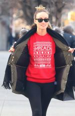 OLIVIA WILDE Out Shopping in New York 12/20/2017