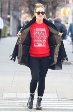 OLIVIA WILDE Out Shopping in New York 12/20/2017