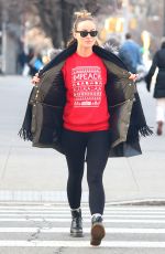 OLIVIA WILDE Out Shopping in New York 12/20/2017