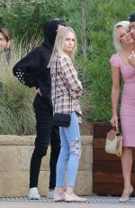 PAMELA ANDERSON and Brandon Thomas Lee at Soho Club in Malibu 12/16/2017