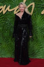 PAMELA ANDERSON at British Fashion Awards 2017 in London 12/04/2017