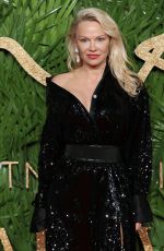 PAMELA ANDERSON at British Fashion Awards 2017 in London 12/04/2017