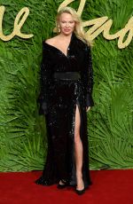 PAMELA ANDERSON at British Fashion Awards 2017 in London 12/04/2017