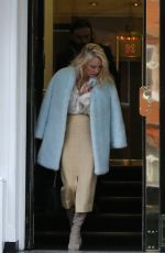 PAMELA ANDERSON Leaves Ecuadorian Embassy in London 12/05/2017