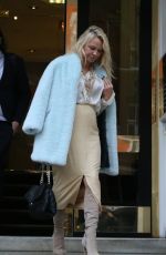 PAMELA ANDERSON Leaves Ecuadorian Embassy in London 12/05/2017