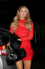PARIS HILTON and Chris Zylka at a Party in West London 12/14/2017