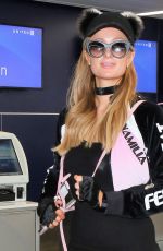 PARIS HILTON at Los Angeles international Airport 12/26/2017