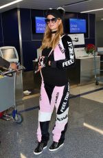 PARIS HILTON at Los Angeles international Airport 12/26/2017