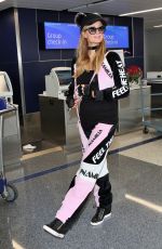 PARIS HILTON at Los Angeles international Airport 12/26/2017