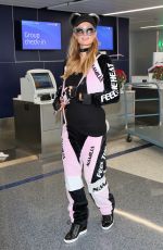 PARIS HILTON at Los Angeles international Airport 12/26/2017