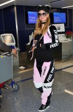 PARIS HILTON at Los Angeles international Airport 12/26/2017
