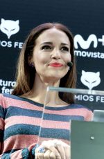 PAULA ECHEVARRIA at Feroz Awards Candidates Lecture at Telefonica Store in Madrid 12/05/2017
