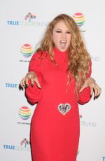 PAULINA RUBIO at 7th Annual Cyndi Lauper and Friends Home for the Holidays Benefit Concert in New York 12/09/2017