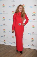 PAULINA RUBIO at 7th Annual Cyndi Lauper and Friends Home for the Holidays Benefit Concert in New York 12/09/2017