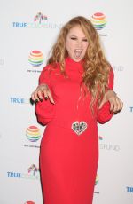 PAULINA RUBIO at 7th Annual Cyndi Lauper and Friends Home for the Holidays Benefit Concert in New York 12/09/2017