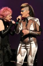 PEACHES at 7th Annual Cyndi Lauper and Friends Home for the Holidays Benefit Concert in New York 12/09/2017