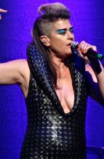 PEACHES at 7th Annual Cyndi Lauper and Friends Home for the Holidays Benefit Concert in New York 12/09/2017