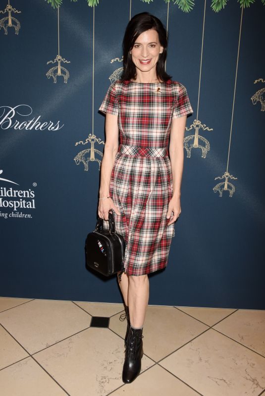 PERREY REEVES at Brooks Brothers Holiday Celebration with St Jude Children’s Research Hospital in Beverly Hills 12/02/2017