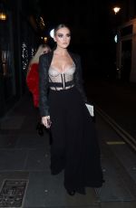 PERRIE EDWARDS Night Out in London 12/10/2017