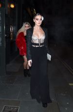 PERRIE EDWARDS Night Out in London 12/10/2017