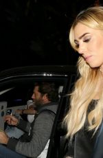 PETRA ECCLESTONE Arrives to Celebrate Kobe Bryant Jersey Retirement at Staples Center in Los Angeles 12/19/2017