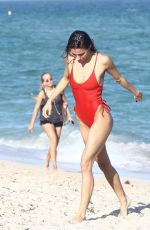 PETRA KLADIVOVA in Swimsuit on the Beach in Miami 12/10/2017