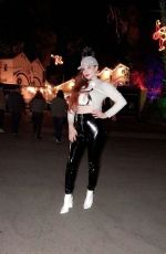 PHOEBE PRICE at Los Angeles Zoo Christmas Show in Los Angeles 12/12/2017