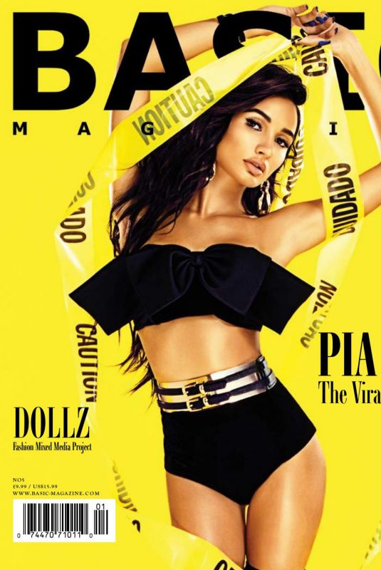 PIA MIA PEREZ in Basic Magazine Vibes Issue